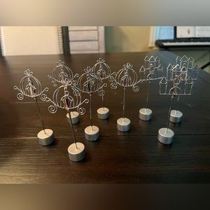 9 Picture/Place card Princess Holders